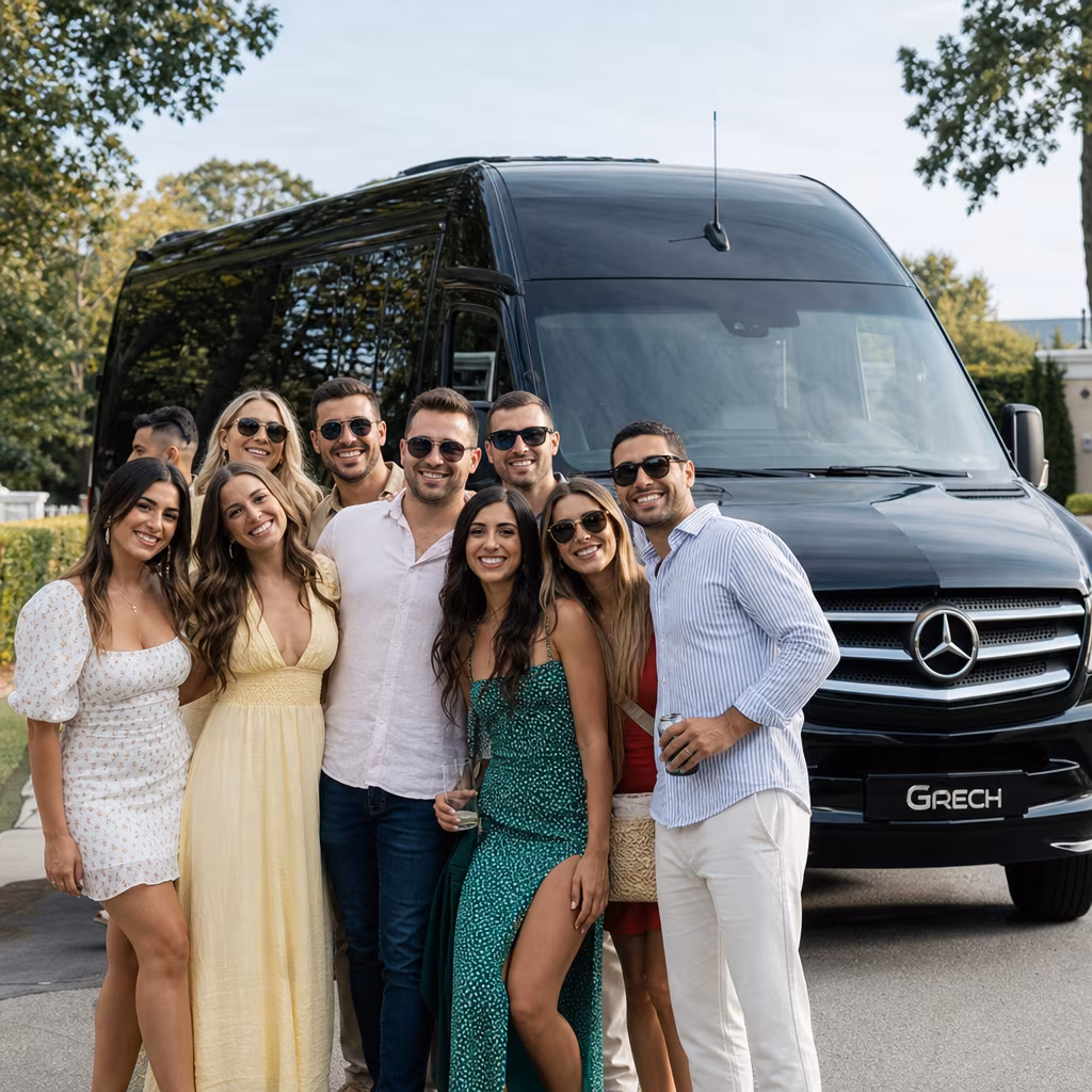 Birthday party bus